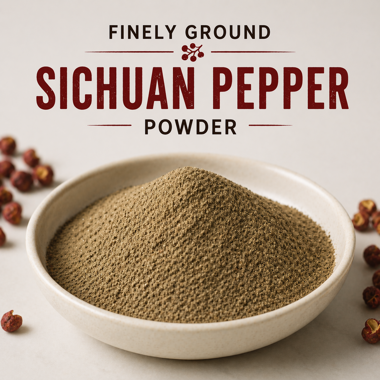 Finely Ground Sichuan Pepper Powder