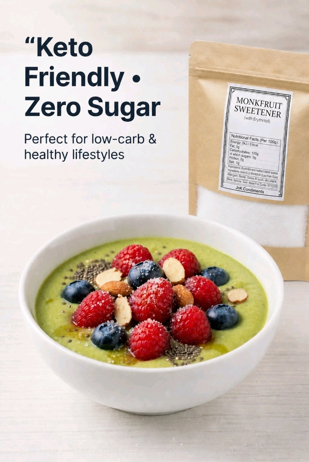Monk Fruit Granulated Sweetener (1kg)