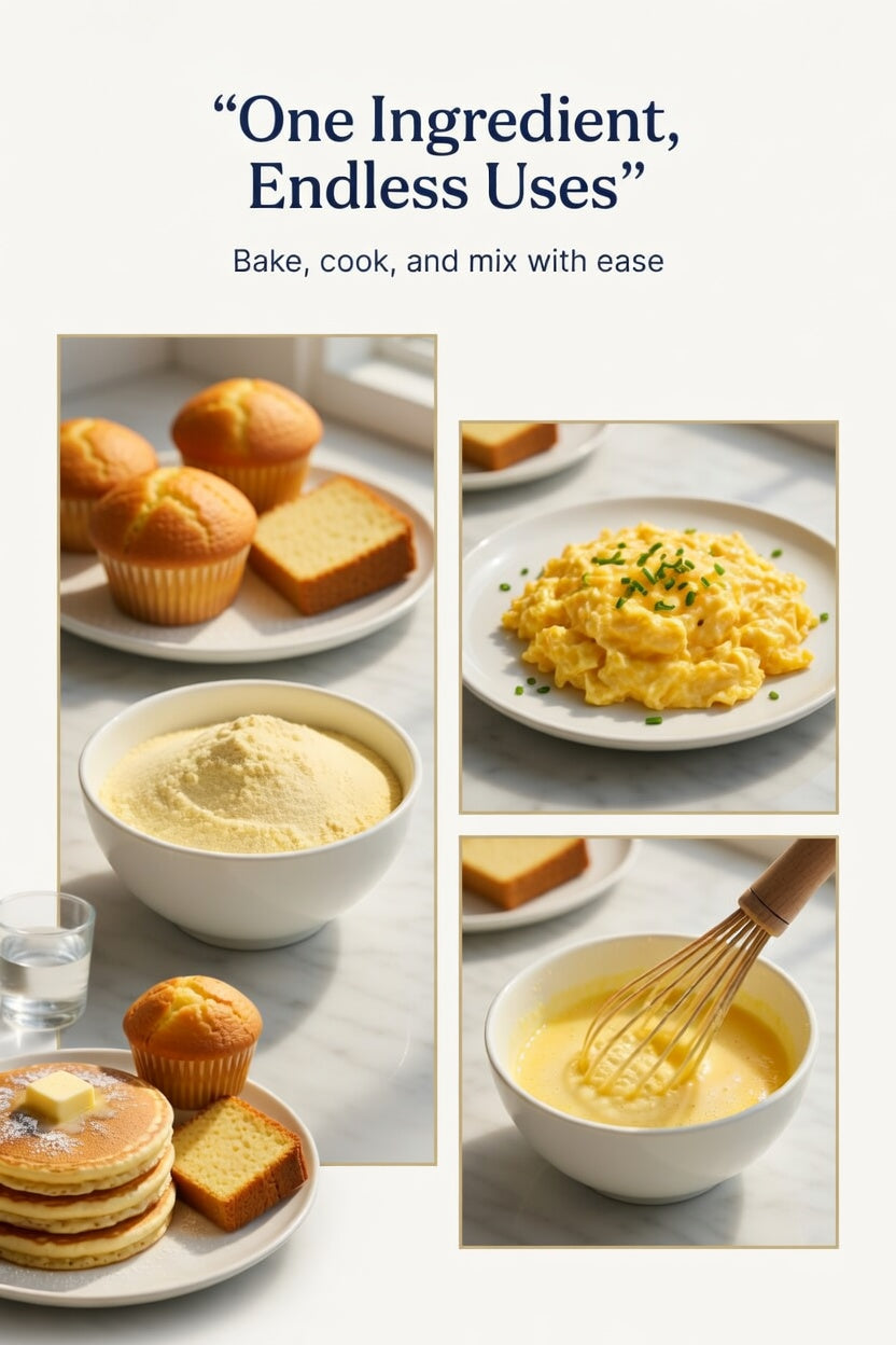 Whole Egg Powder - Free Range, Non-GMO, Gluten Free